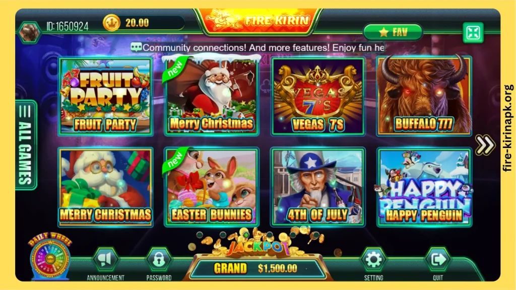 fire kirin apk games